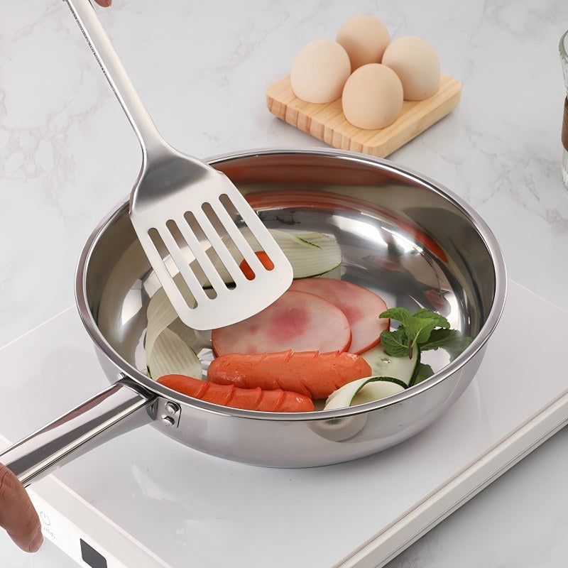 Condere Home CDH-001 15-Piece Stainless Steel Cookware Set with Free Instant Yeast – Includes Saucepan, Frypan, Casseroles, Ladle, Spatula & Spoon For Gas, Induction & Electric Stoves