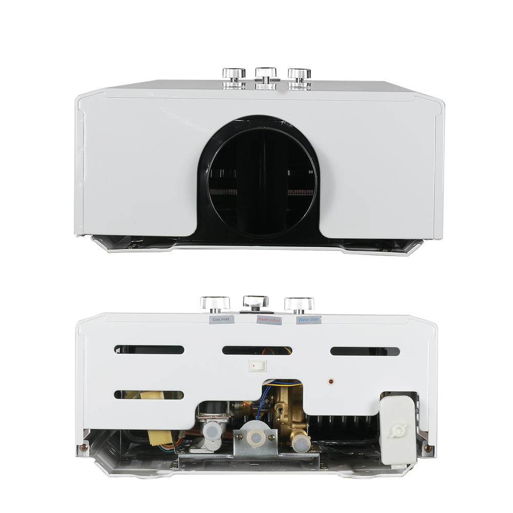 Condere LPG Tankless Gas Water Heater Gas 10L, Outdoor Gas Water Heater with LED Display, Flame Failure & Overheat Protection – LQ-4010(HB), Only for Outdoor Installation