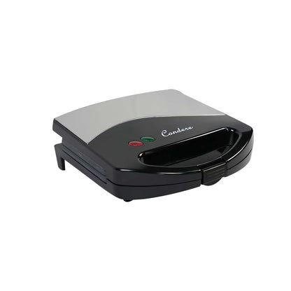 Condere 2-Slice Sandwich Maker ZS-2431 – Breakfast Sandwich Maker with Teflon Coating, Grilled Cheese Toaster, Compact Sandwich Toaster, and Thermostatic Control