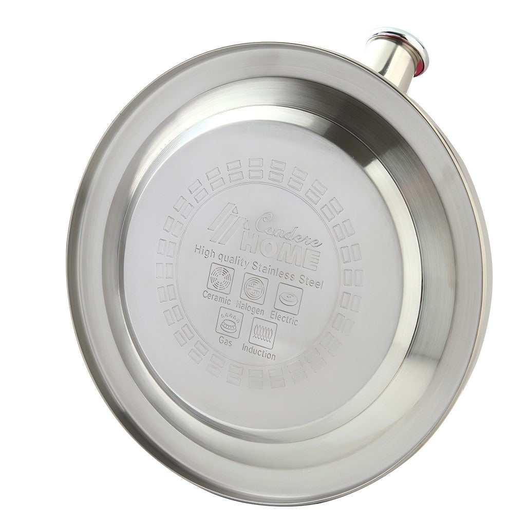 Green Stainless Steel Tea Kettle 3.5L for Stovetop, Durable Water Kettle with Zinc Alloy & Nylon Handle, Stovetop Kettle for Tea Pot and Camping