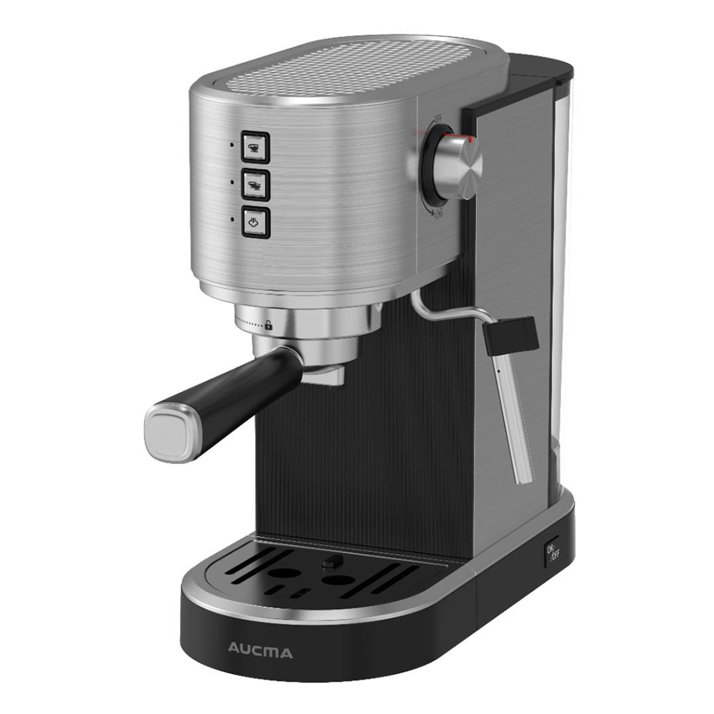 Coffee Maker XF-CM003 – 20-Bar Professional Espresso Coffee Maker, Milk Frother, Stainless Steel Coffee Machine, LED Light, Small Espresso Machines for Home, Cafetera Espresso