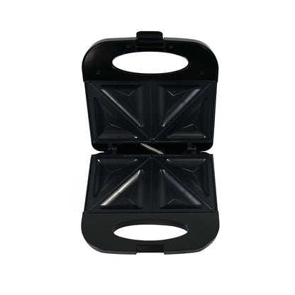 Condere 2-Slice Sandwich Maker ZS-2430 – Breakfast Sandwich Maker with Teflon Coating, Grilled Cheese Toaster, Compact Sandwich Toaster, and Thermostatic Control