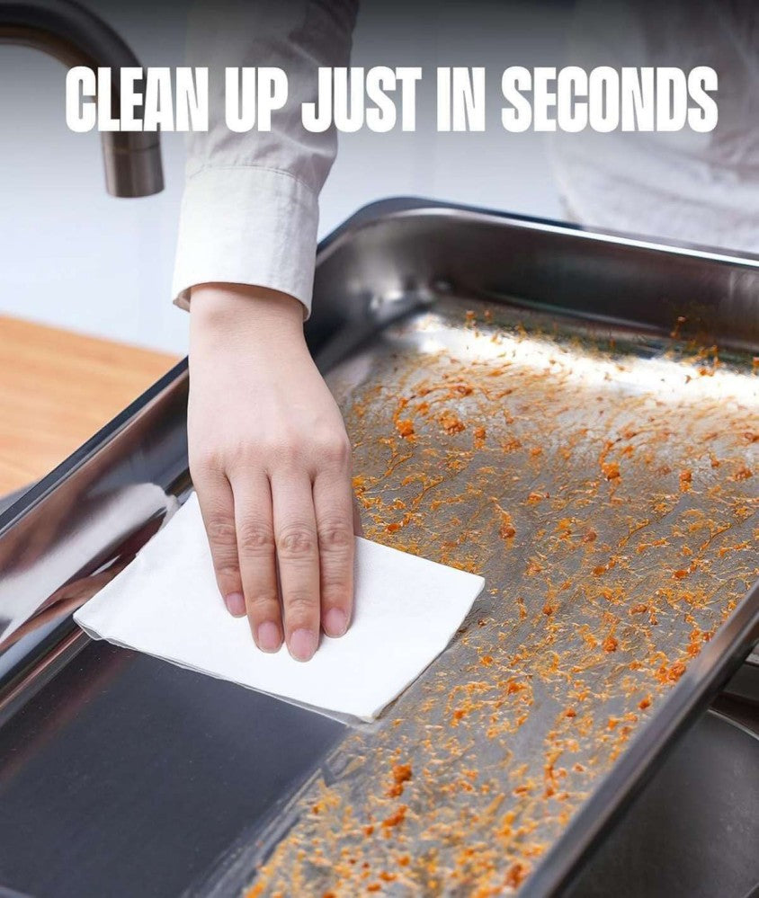 LP-D Two-pans Alcohol-heating Buffet Stove Without Alcohol, 9L Square Stainless Steel Chafing Dish Silver Color, Double Food Pans Food Warmer with Folding Frame & Strong Heat Preservation