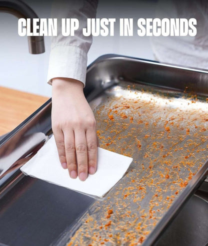 LP One-pan Alcohol-heating Buffet Stove Without Alcohol, 9L Square Stainless Steel Chafing Dish, Silver Color Food Warmer with Folding Frame and Heat Preservation