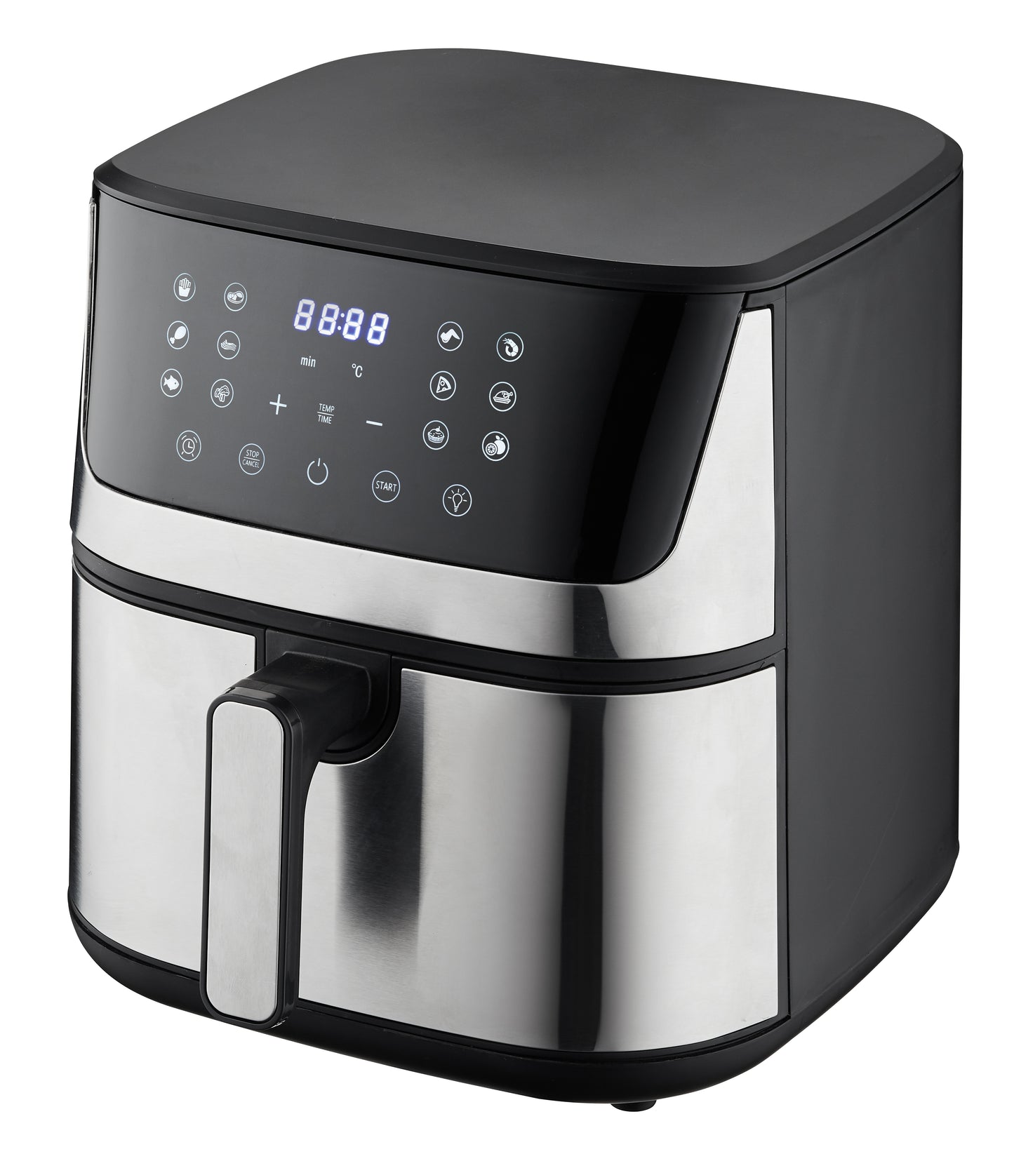 CONDERE AF-2506 Compact Air Fryer 6.5L 1600W LED Display Small Airfryer for Family Use
