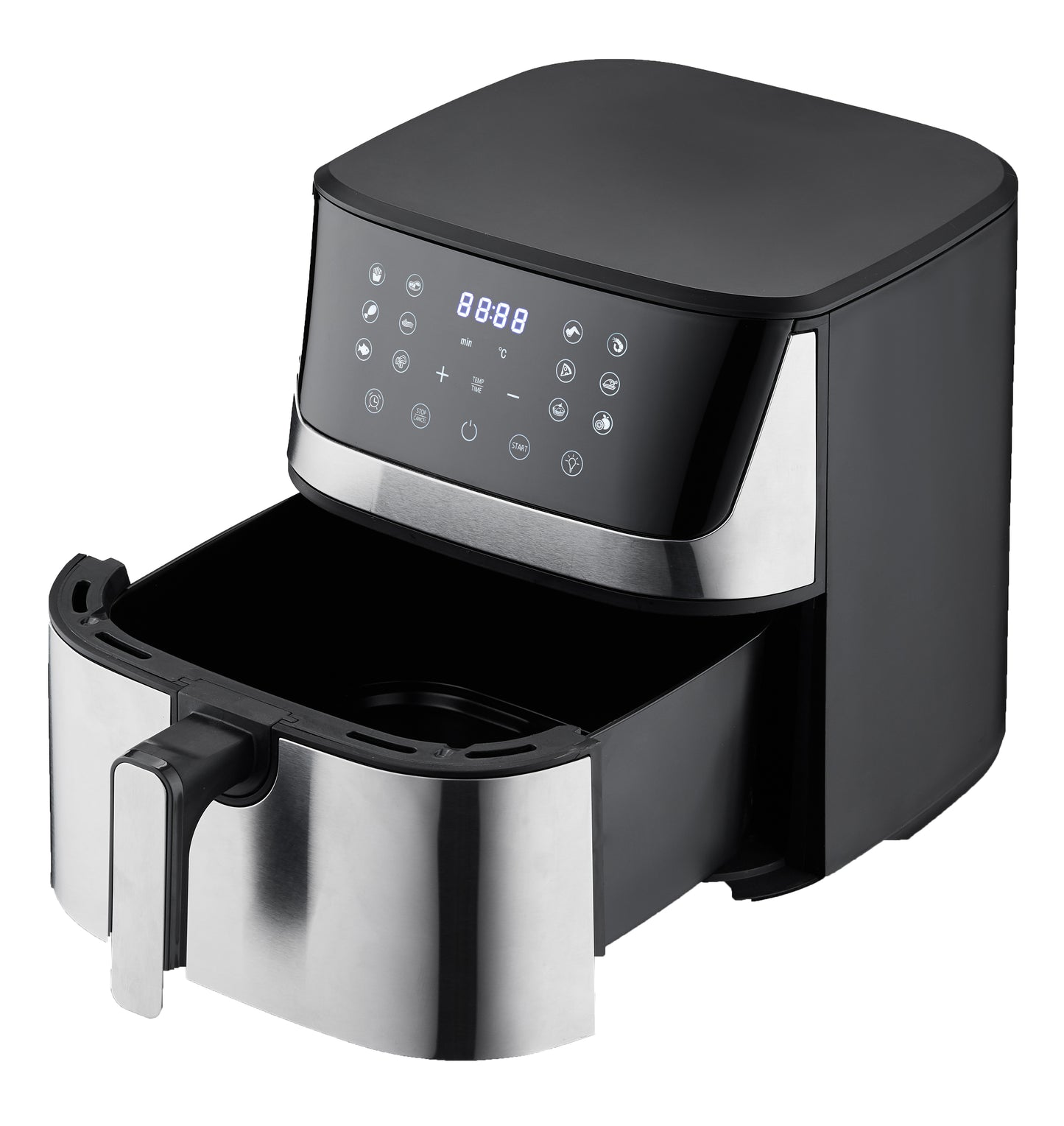 CONDERE AF-2506 Compact Air Fryer 6.5L 1600W LED Display Small Airfryer for Family Use