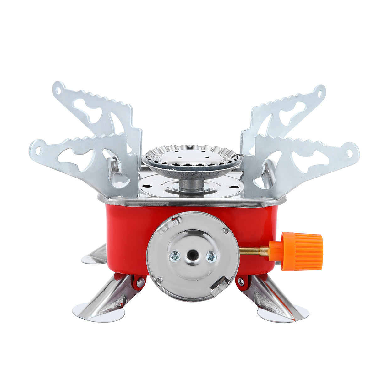 Portable Gas Stove BDZ-001, Compact Butane Camping Stove for Outdoor Cooking, 2.9KW Heat Output, Lightweight Mini Gas Burner for Backpacking and Camping
