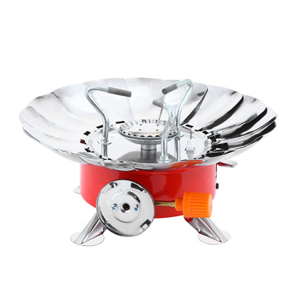 Portable Gas StoveBDZ-002, Compact 2.9KW Butane Camping Stove for Outdoor Cooking, Lightweight Mini Gas Burner for Backpacking and Camping