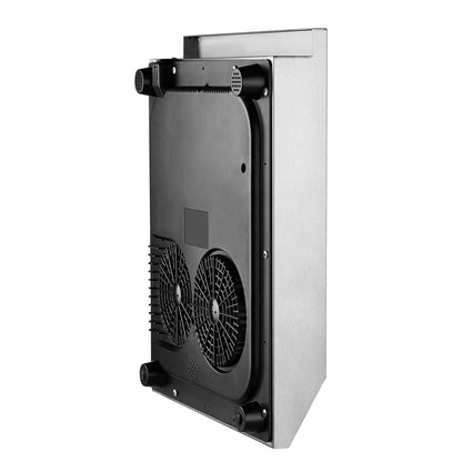 Condere Electric Induction Cooker C-CPSF35B – 3500W Portable Hot Plate with Crystalline Glass, Energy-Saving Induction Cooktop for Countertop Use, Durable Stainless Steel Case