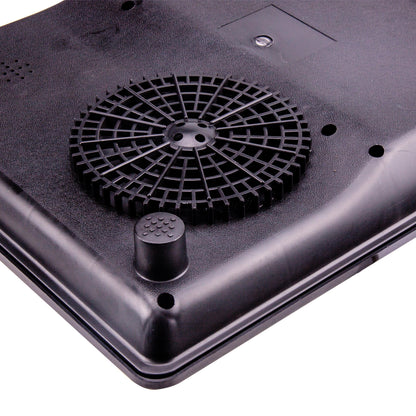 Condere Electric Induction Cooker C-CTSF15A – Portable Hot Plate with Black Crystal Glass, 2200W Induction Cooktop for Countertop Use, Energy-Saving and Safe Design