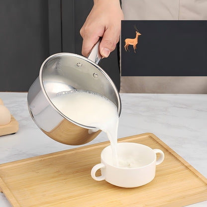 Condere Home CDH-001 15-Piece Stainless Steel Cookware Set with Free Instant Yeast – Includes Saucepan, Frypan, Casseroles, Ladle, Spatula & Spoon For Gas, Induction & Electric Stoves