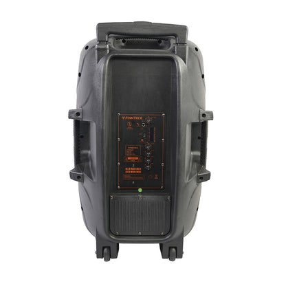 10" Loudspeaker CH-7210A – Portable Bluetooth Speaker with Bass & Treble | Rechargeable Karaoke Speaker with Mic, USB, TF Card, FM Radio, AUX Input | High-Power Outdoor Party Sound System