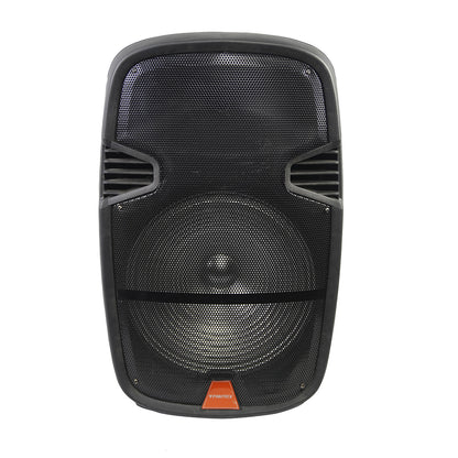 12" High-Power Bluetooth Portable Speaker CH-7212A | 40W Bass Outdoor Party Speaker | Microphone | USB/TF/AUX/FM | Rechargeable Karaoke Sound System