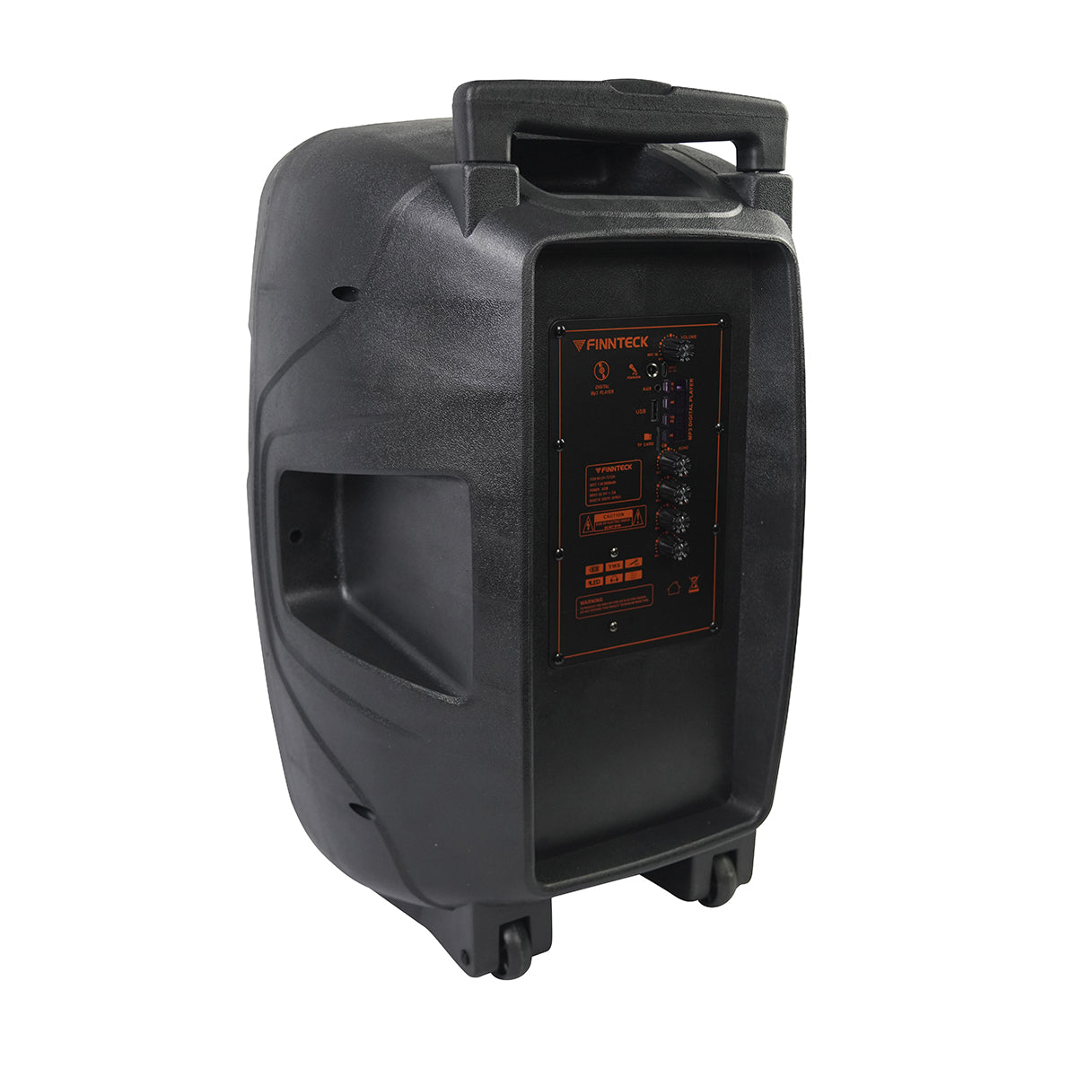 12" High-Power Bluetooth Portable Speaker CH-7212A | 40W Bass Outdoor Party Speaker | Microphone | USB/TF/AUX/FM | Rechargeable Karaoke Sound System