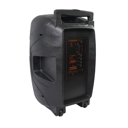 12" High-Power Bluetooth Portable Speaker CH-7212A | 40W Bass Outdoor Party Speaker | Microphone | USB/TF/AUX/FM | Rechargeable Karaoke Sound System