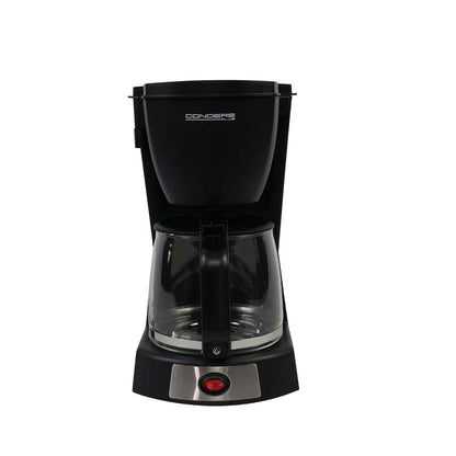 CONDERE Coffee Maker - CM6687-12 Cups, 1.2L Coffee Pot with Anti-Drip Function, Warming Plate, Permanent Filter, Easy-to-Clean Small Coffee Maker Machine