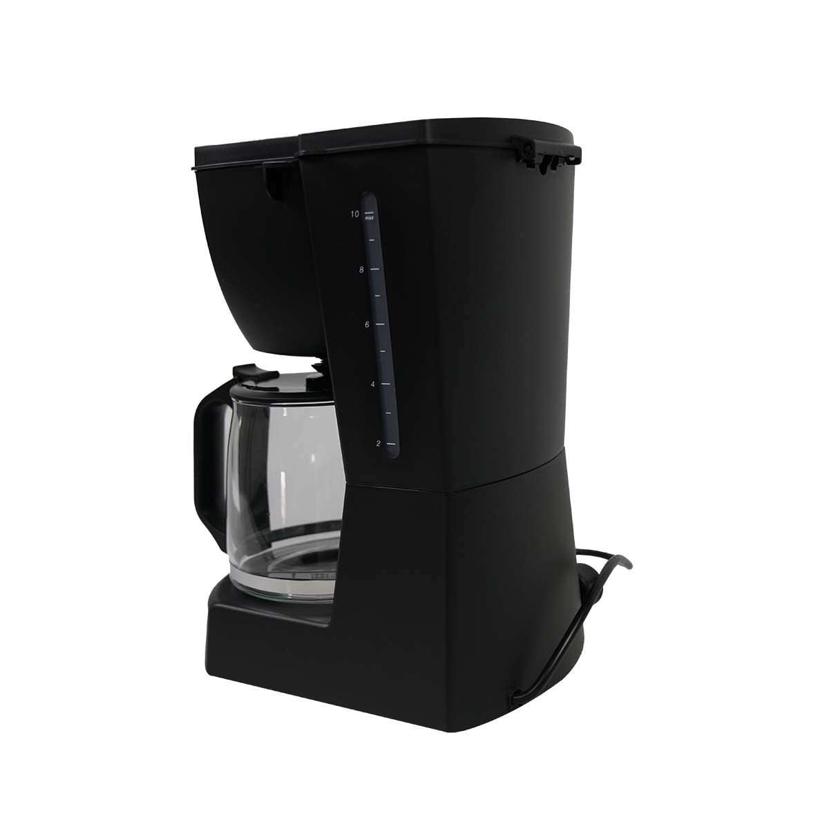 CONDERE Coffee Maker - CM6687-12 Cups, 1.2L Coffee Pot with Anti-Drip Function, Warming Plate, Permanent Filter, Easy-to-Clean Small Coffee Maker Machine