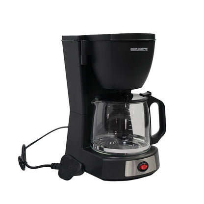 CONDERE Coffee Maker - CM6687-12 Cups, 1.2L Coffee Pot with Anti-Drip Function, Warming Plate, Permanent Filter, Easy-to-Clean Small Coffee Maker Machine