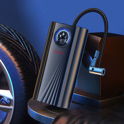 Condere Inflating Pump CQB-002 – Portable Air Compressor for Car Tires, Tire Inflator with Pressure Gauge