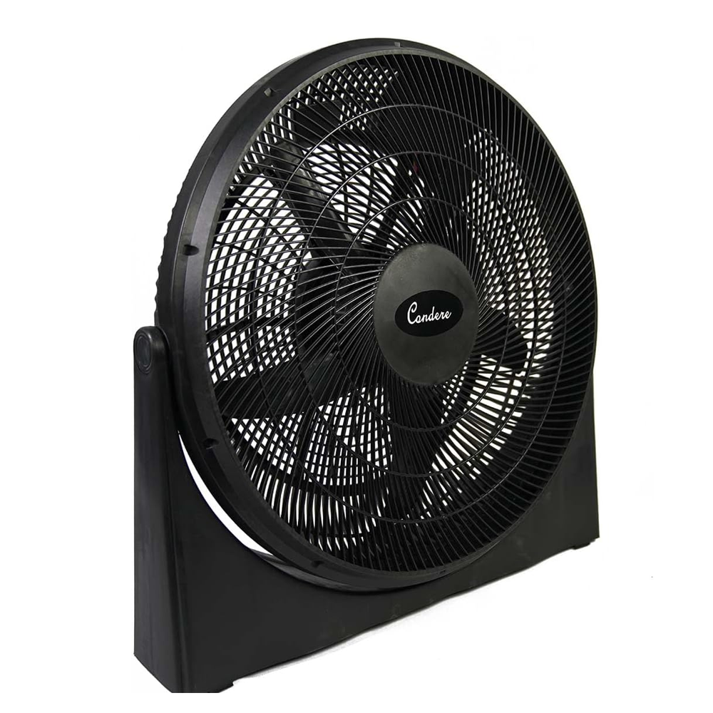 Condere 20" Oscillating Desk Fan FS50-Z88 – Quiet Small Desk Fan, Bedroom Fan, Box Fan, Electric Fan for Office & Home