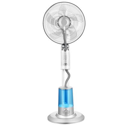 16" Condere Stand Mist Fan with Remote Control FS45-P18 - Oscillating Misting Fan with 3 Speeds and 3.2L Water Tank