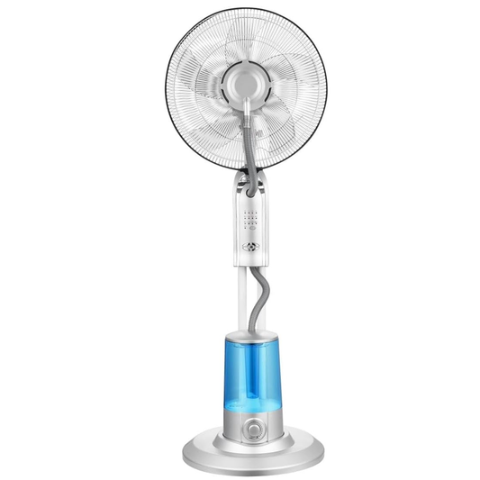 16" Condere Stand Mist Fan with Remote Control FS45-P18 - Oscillating Misting Fan with 3 Speeds and 3.2L Water Tank