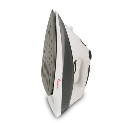 Compact Steam Iron for Clothes with Anti-Drip, 350ML Water Tank, Non-Stick Soleplate, Self-Cleaning, 1600W-2400W, clothes iron with Vertical Steam and Burst of Steam