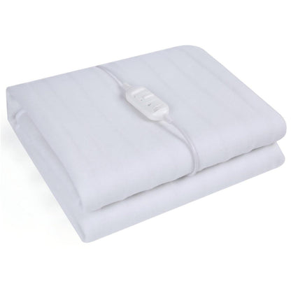 Electric Blanket EB-1001,188x91cm Polyester Heated Blanket, Heating Throw Blanket with Controller for Bed and Sofa Use