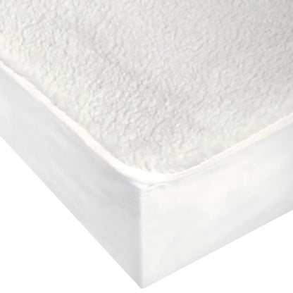 Electric Blanket EB-1013, 155x188cm Heated Blanket Throw with 2 Controllers, Synthetic Wool Fleece