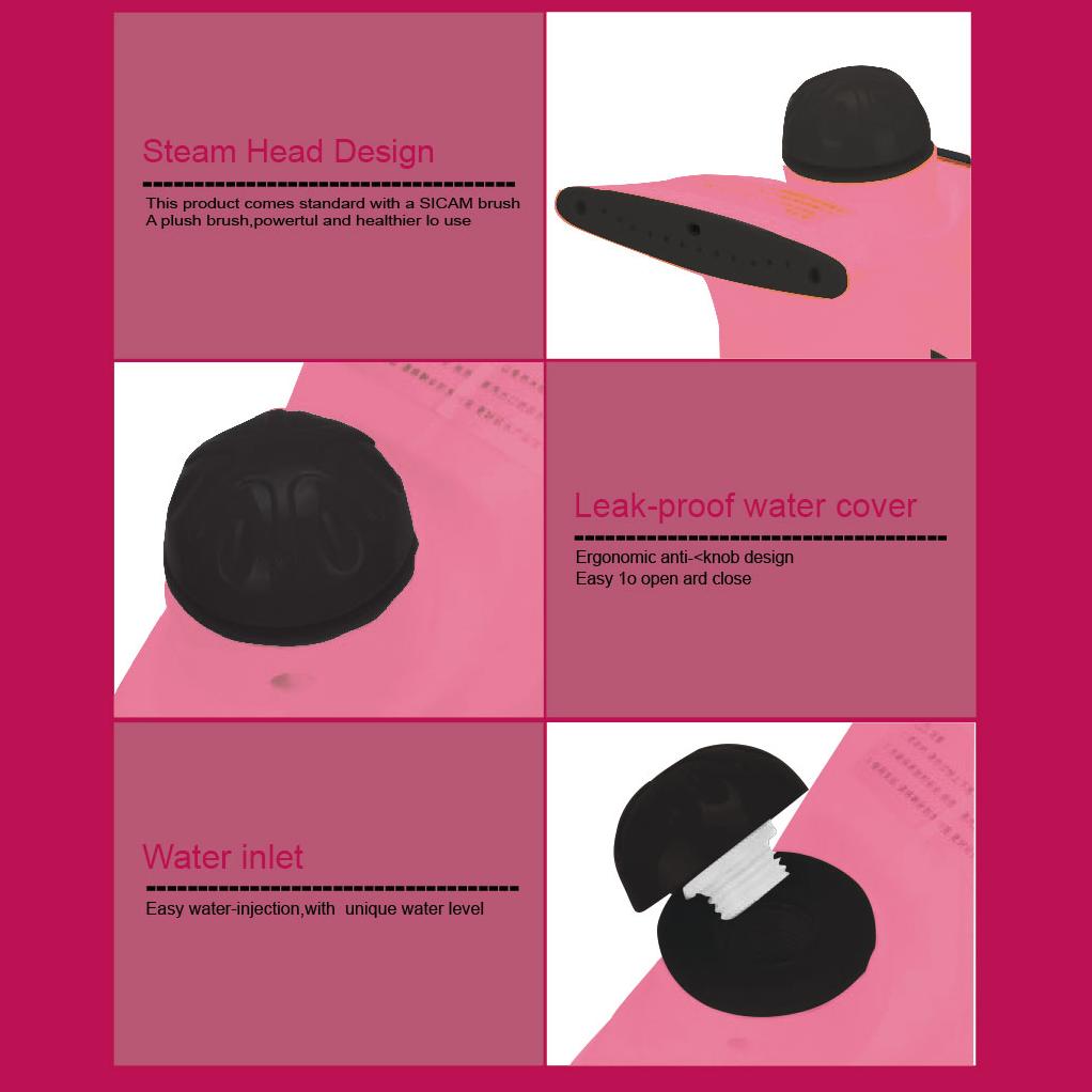 Condere Handheld Garment Steamer for Clothes – Travel Steamer for Clothes Portable Mini, 700W Hand Held Clothing Steamer with Brush, Clothes Steamer Handheld for Home & Travel Use