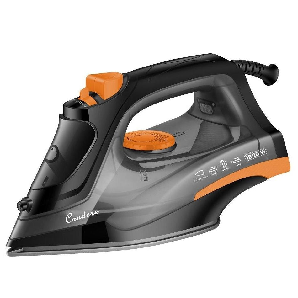 CONDERE EL-3504 Steam Iron for Clothes, Travel Portable Electric Iron with Steamer