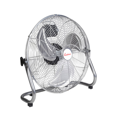 Condere FS40-F18 18" Metal Floor Fan – Standing Oscillating Pedestal Fan for Bedroom & Home