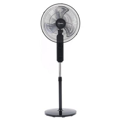 Condere 18" Floor Fan FS45-Z18 – Quiet Standing Oscillating Pedestal Fan for Bedroom, Tall Stand Up Fan with 4 Speed Levels, Timer, and Aluminum Blades