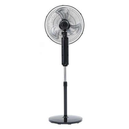 Condere 18" Floor Fan FS45-Z18 – Quiet Standing Oscillating Pedestal Fan for Bedroom, Tall Stand Up Fan with 4 Speed Levels, Timer, and Aluminum Blades