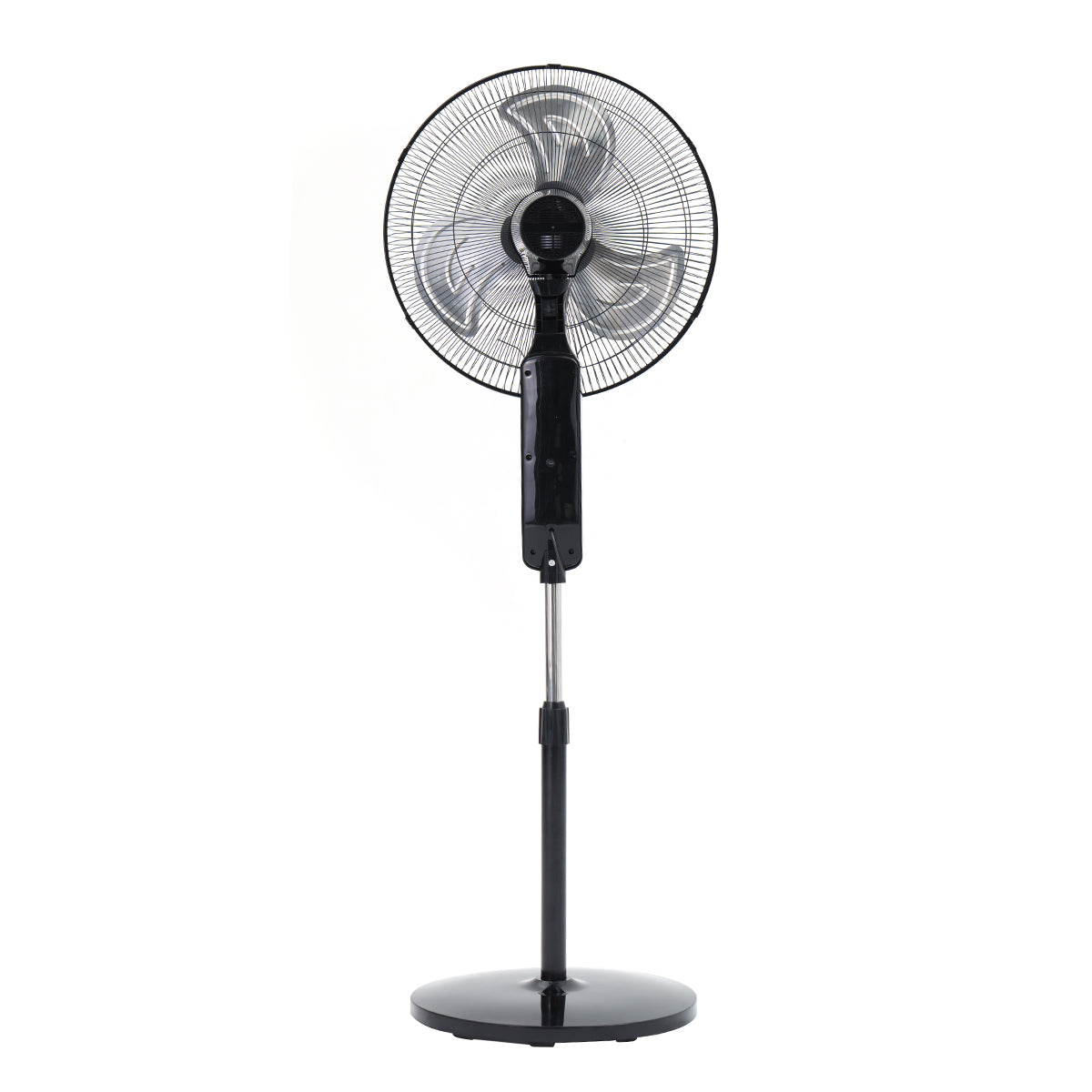 Condere 18" Remote Control Floor Fan FS45-Z21 – Smart Standing Oscillating Pedestal Fan with Touch Panel, Color Screen, 3 Speeds, 9.5H Timer & Adjustable Height – Quiet Bedroom Fan