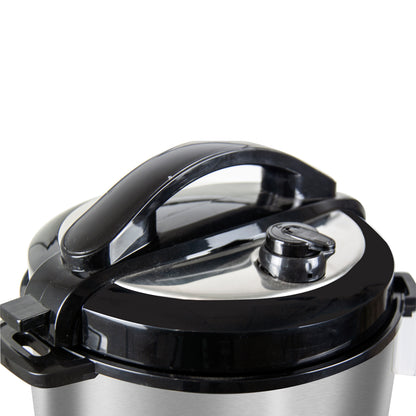 CONDERE PLUS 6L Electric Pressure Cooker, Smart Rice Cooker, Slow Cooker, Soup Pot, Stainless Steel Inner Pot, 17 Cooking Functions, Digital Display, 8 Safety Features, Easy to Clean