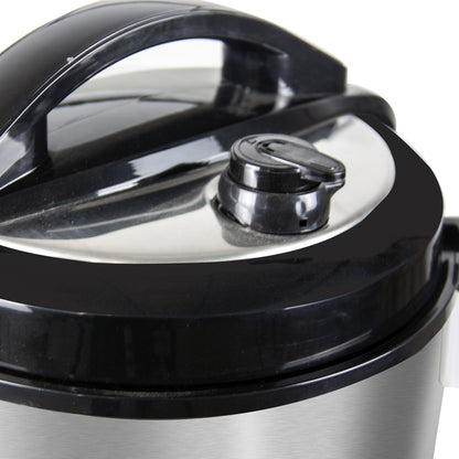 CONDERE PLUS 5L Electric Pressure Cooker Multifunction Smart Rice Cooker Slow Cooker Soup Pot with Stainless Steel Inner Pot Digital Display 14 Cooking Functions Easy to Clean Safety Protection