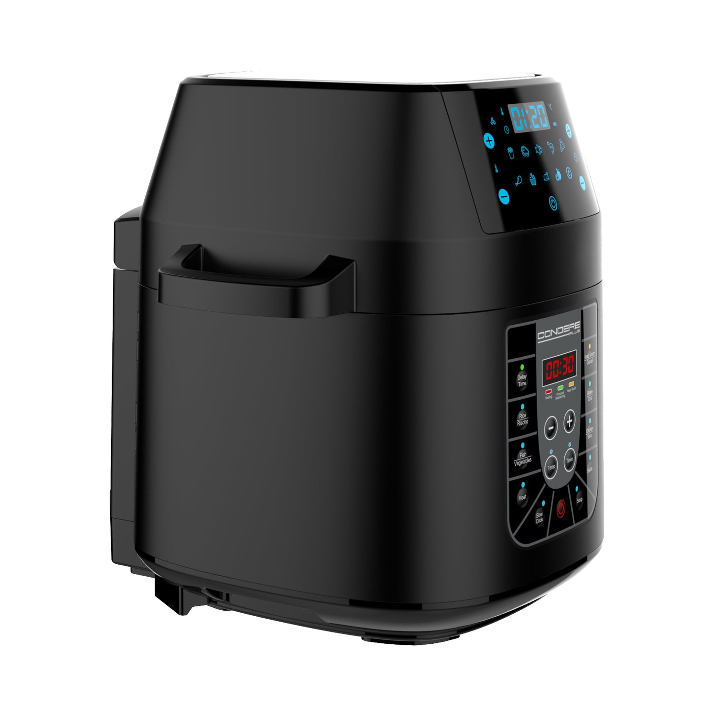 CONDERE PLUS HD60-2006 Multifunction Smart Electric Pressure Cooker & Air Fryer 2-in-1, 6L, 1530W/1000W