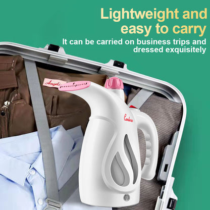 CONDERE Handheld Clothes Steamer Portable Travel Steamer for Clothes, Mini Hand Steamer, Clothing Steamer for Wrinkle Removal, Hand-Held Fabric Steamer for Home & Travel Use (EL-3116)