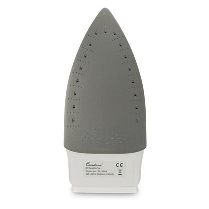 Compact Steam Iron for Clothes with Non-Stick Soleplate, 250ML Water Tank, Self-Cleaning, 1600W-2200W, steam iron with Burst & Vertical Steam for Home and Travel Use