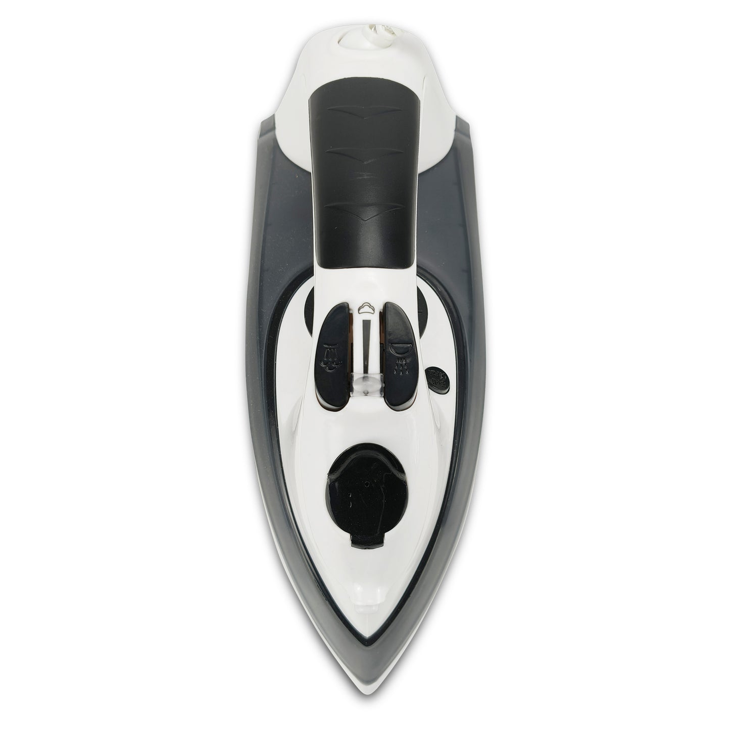 Compact Steam Iron for Clothes with Anti-Drip, 350ML Water Tank, Non-Stick Soleplate, Self-Cleaning, 1600W-2400W, clothes iron with Vertical Steam and Burst of Steam