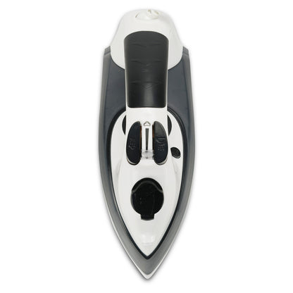 Compact Steam Iron for Clothes with Anti-Drip, 350ML Water Tank, Non-Stick Soleplate, Self-Cleaning, 1600W-2400W, clothes iron with Vertical Steam and Burst of Steam