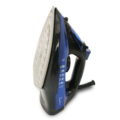 Steam Iron for Clothes 2200W, Ceramic Non-Stick Plate, Thermostatically Controlled with Self-Clean Function, Compact and Portable Clothes Iron for travel