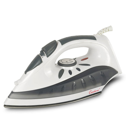 Compact Steam Iron for Clothes with Non-Stick Soleplate, 250ML Water Tank, Self-Cleaning, 1600W-2200W, steam iron with Burst & Vertical Steam for Home and Travel Use