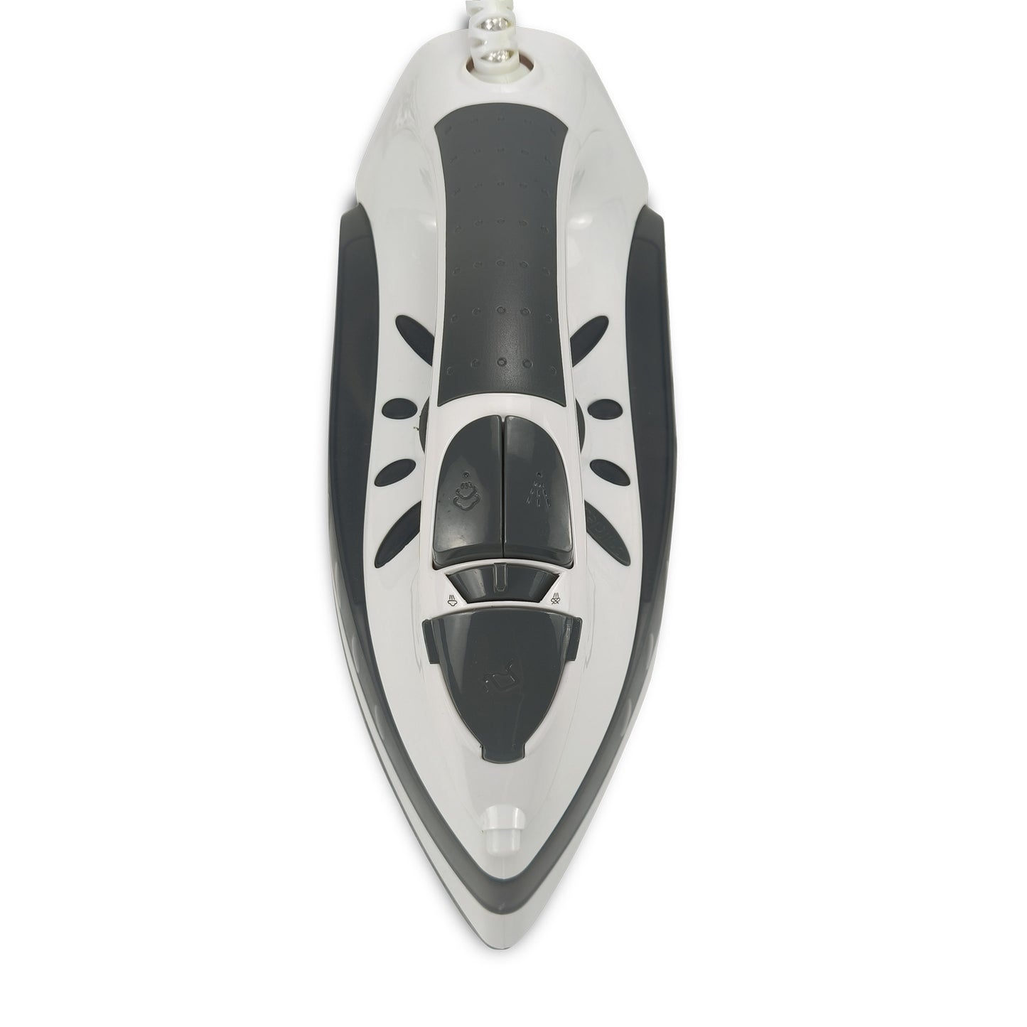 Compact Steam Iron for Clothes with Non-Stick Soleplate, 250ML Water Tank, Self-Cleaning, 1600W-2200W, steam iron with Burst & Vertical Steam for Home and Travel Use