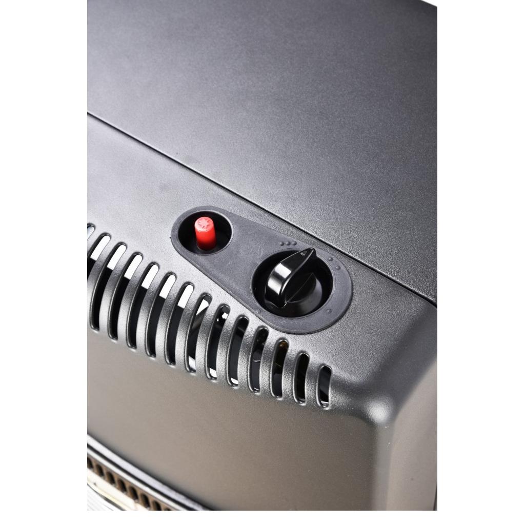 Indoor Foldable Gas Heater, 1.5kW-4.2kW Propane Heater with Piezo-Electric Ignition, ODS & Flame-Failure Protection, Portable and Safe for Indoor Use