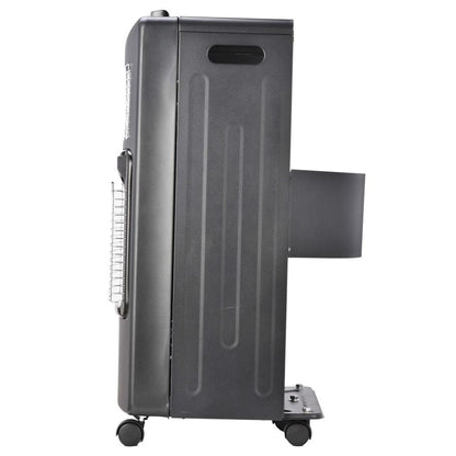 Indoor Slim Propane Gas Heater, 1.4kW-4.2kW with Piezoelectric Ignition, ODS & Tilt Safety, Portable Gas Heater for Home Heating