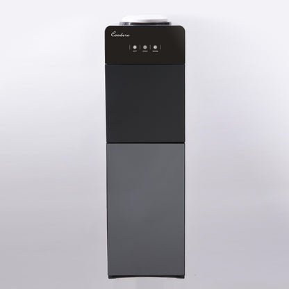 CONDERE Top-Loading Water Dispenser LX-8001 | Hot and Cold Water Cooler | Electronic Cooling & Heating | Built-in Storage | Detachable Water Box