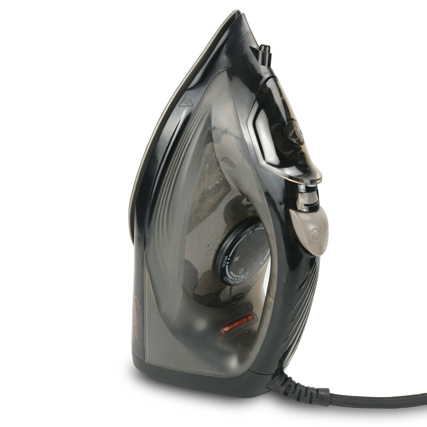 Powerful Steam Iron for Clothes with 210ML Water Tank, Non-Stick Soleplate, 1200W-2000W, clothes Iron with Vertical Steam & Burst of Steam Functionality