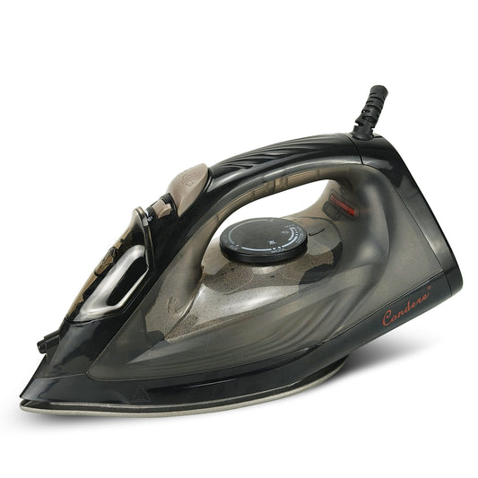 Powerful Steam Iron for Clothes with 210ML Water Tank, Non-Stick Soleplate, 1200W-2000W, clothes Iron with Vertical Steam & Burst of Steam Functionality